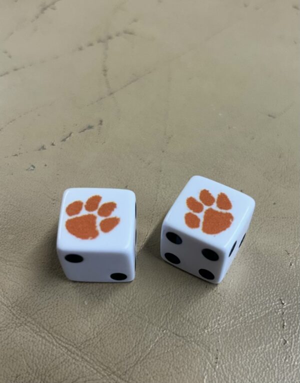 Clemson Dice- Rare - Coon Tycoon approved