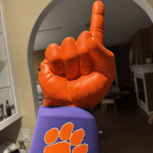 Clemson #1 Foam Finger - Rare