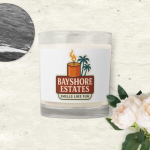 Bayshore Estates soy wax candle