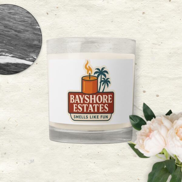 Bayshore Estates soy wax candle