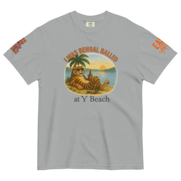 I was Bengal Balled Fun Bunch Unisex garment-dyed heavyweight t-shirt
