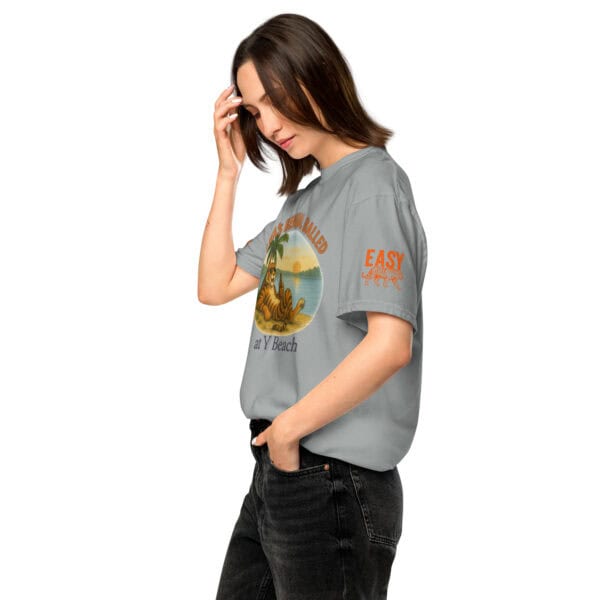 I was Bengal Balled Fun Bunch Unisex garment-dyed heavyweight t-shirt - Image 3