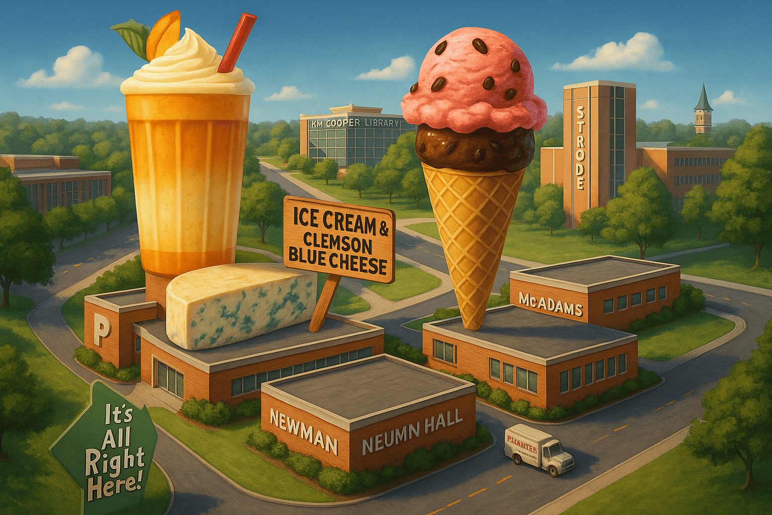 The History of Ice Cream and Cheese at Clemson