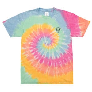 Alien Tie-dye Oversized tie-dye t-shirt