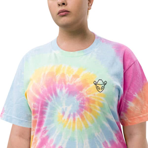 Alien Tie-dye Oversized tie-dye t-shirt - Image 2