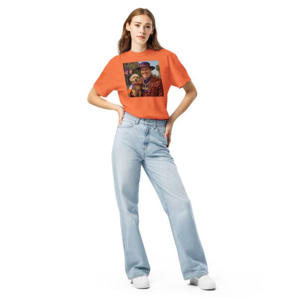 Maaht & CR heavyweight t-shirt - Image 4
