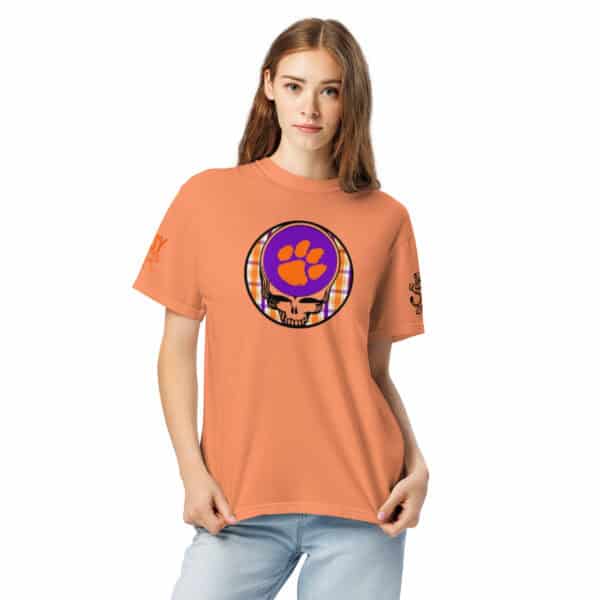 Grateful Dead - Clemson  - Unisex garment-dyed heavyweight t-shirt - Image 3