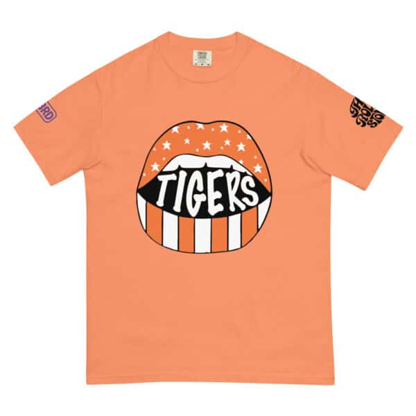 Clemson Rolling Stones Unisex garment-dyed heavyweight t-shirt - Image 15