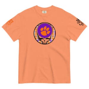 Grateful Dead - Clemson  - Unisex garment-dyed heavyweight t-shirt