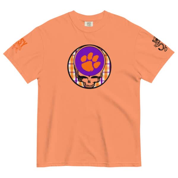 Grateful Dead - Clemson  - Unisex garment-dyed heavyweight t-shirt