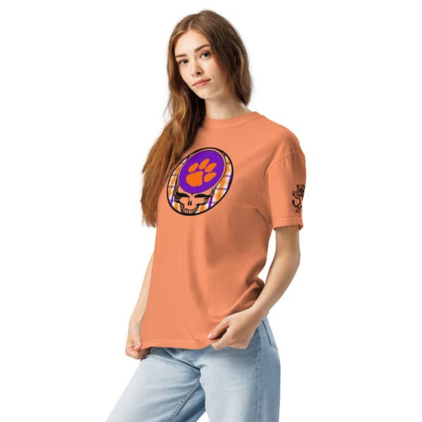 Grateful Dead - Clemson  - Unisex garment-dyed heavyweight t-shirt - Image 2