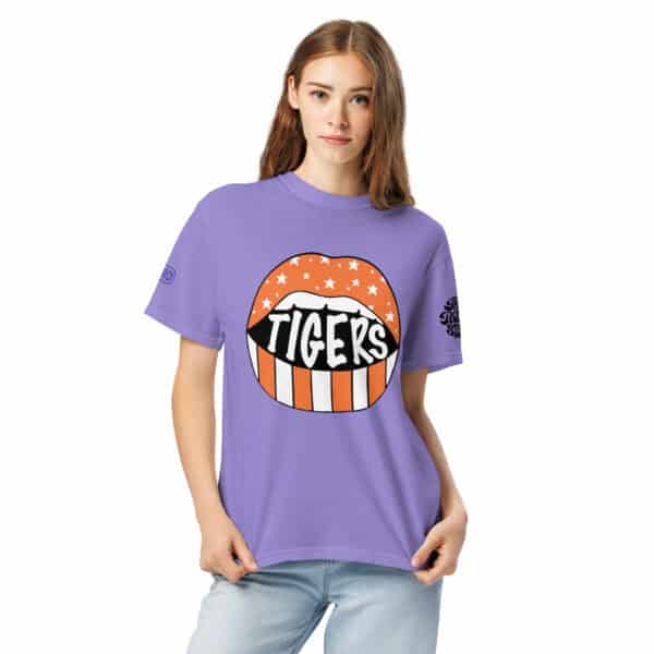 Clemson Rolling Stones Unisex garment-dyed heavyweight t-shirt - Image 3