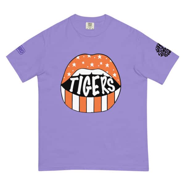 Clemson Rolling Stones Unisex garment-dyed heavyweight t-shirt