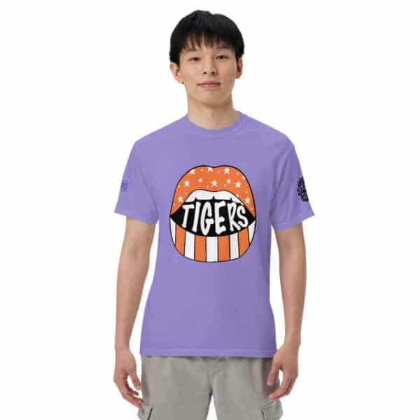 Clemson Rolling Stones Unisex garment-dyed heavyweight t-shirt - Image 12