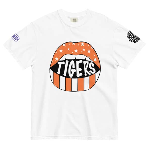 Clemson Rolling Stones Unisex garment-dyed heavyweight t-shirt - Image 4