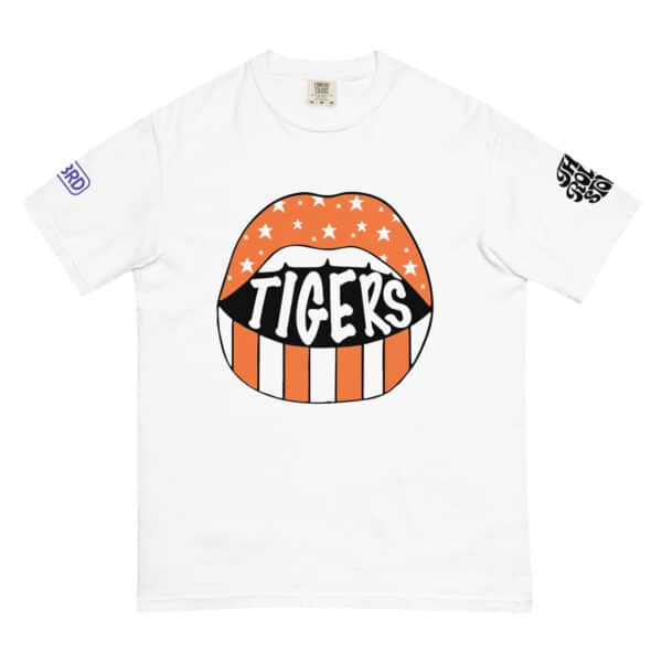 Clemson Rolling Stones Unisex garment-dyed heavyweight t-shirt - Image 17