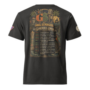 G$ and da Soul Syndicate Tour - Unisex Garment Dyed Creator 2.0 Vintage T-Shirt